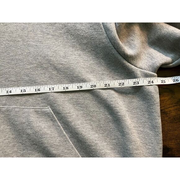 J.Crew wide long sleeve cropped pullover hoodie sweatshirt - Picture 6 of 8